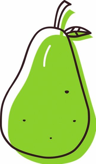 梨子怎么画
