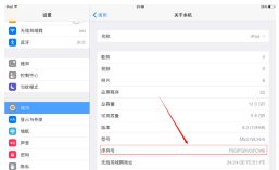 如何查看ipad型号
