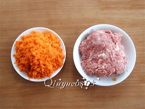 正宗胡萝卜羊肉馅饺子
