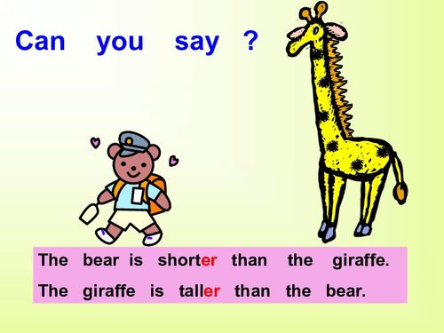 tall比较级英语