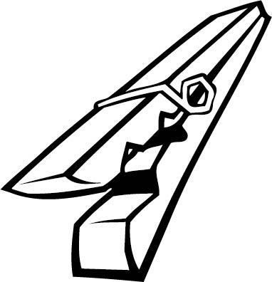 夹子简笔画
