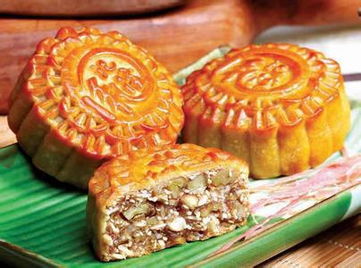 五仁月饼的做法及配方
