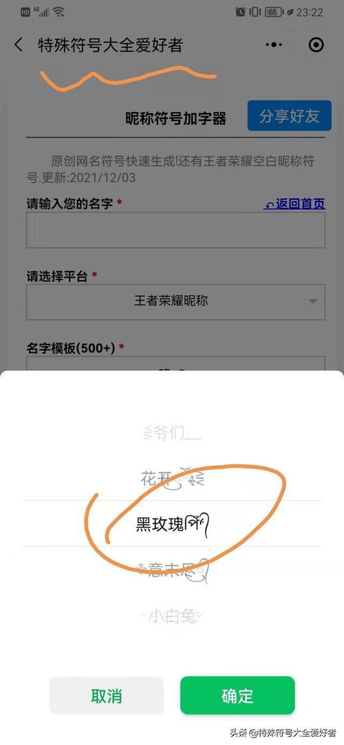 带符号的情侣网名