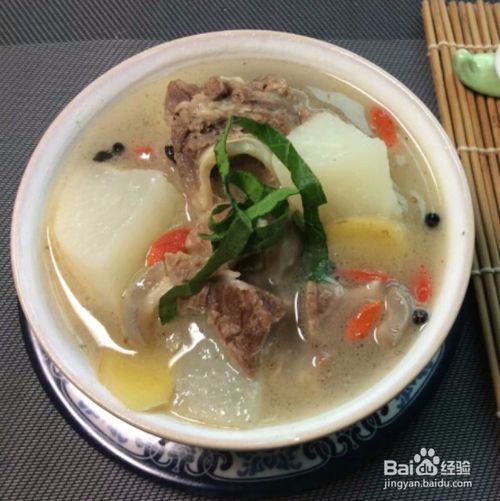 如何自制白萝卜炖羊肉?