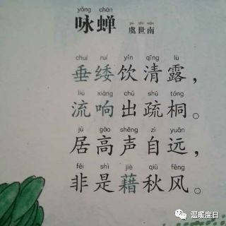 虞世南的《蝉》的全文是什么?