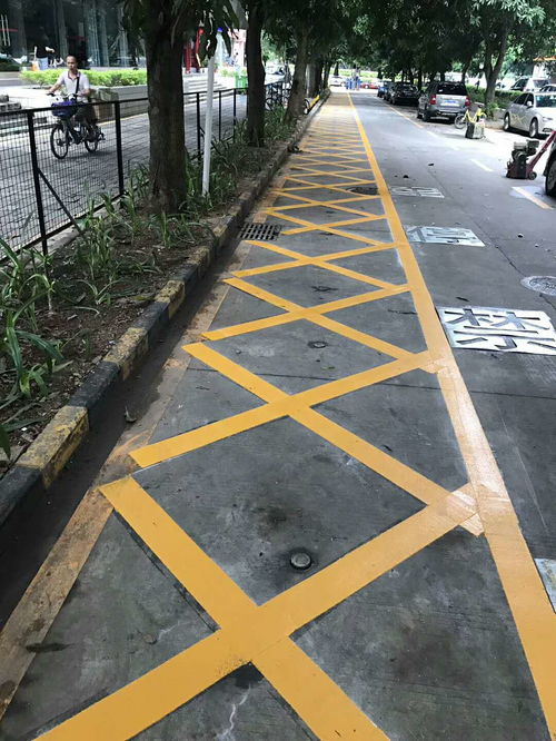 马路画的各种线图解
