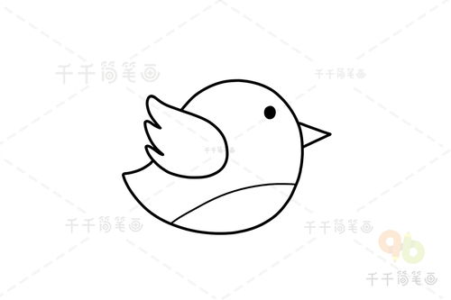 鸟怎么画?