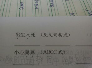 含有反义词的成语