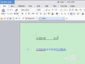 wps怎么打下划线