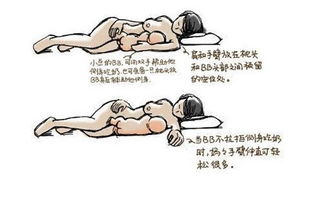 躺喂的正确姿势图
