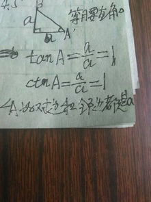 三角形中cosa=邻边比斜边,请问下邻边比斜边是什么意思?“比”是说