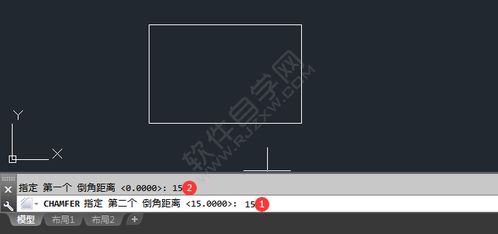 cad中使用倒角命令的方法步骤详解