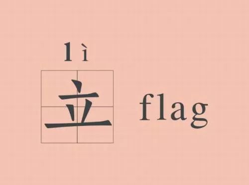 立flag是什么意思中文
