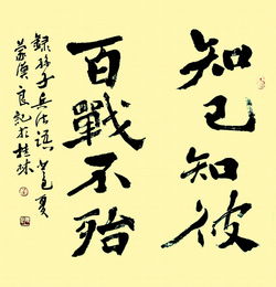 知己知彼百战不殆是什么意思
