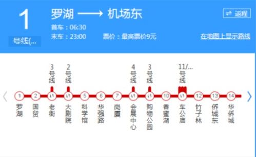 深圳市地铁早上几点开,晚上几点停?