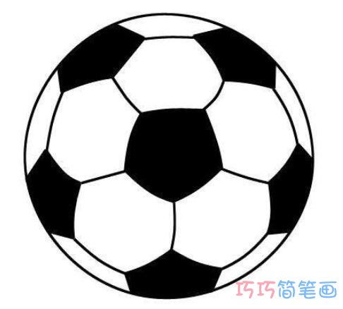 足球简笔画(图文)