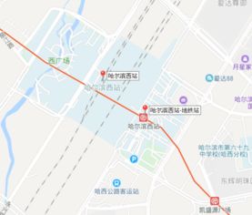 哈尔滨西站在哪个区