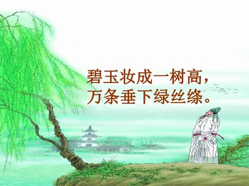 咏柳的诗句
