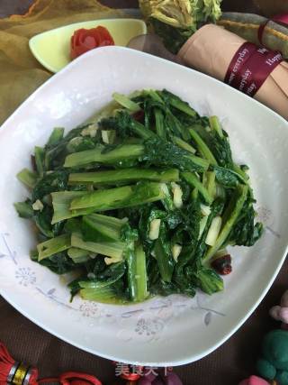 蒜蓉油麦菜的家常做法