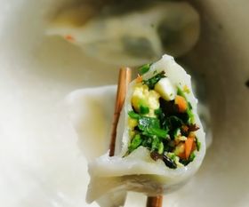 荠菜素馅饺子怎样调馅?