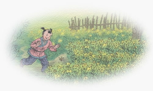 儿童急走追黄蝶飞入菜花无处寻的上一句
