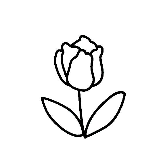 花怎么画简单好看