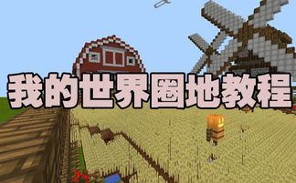 我的世界怎么圈地?急急急!