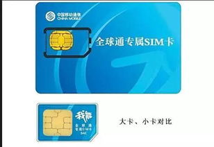 移动全球通卡
