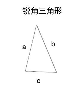 钝角三角形的三条边有着什么样的关系