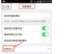 手机qq怎么看特别关心我的人
