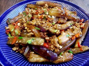 茄子肉末的做法

