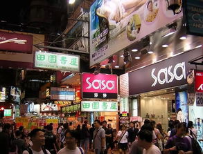 香港逛街
