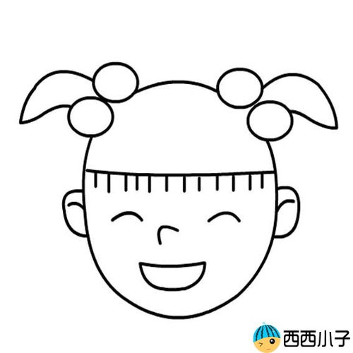 头简笔画

