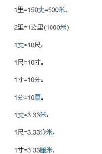 一公里等于多少米