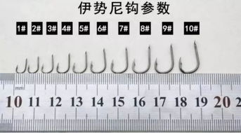 鱼钩大小
