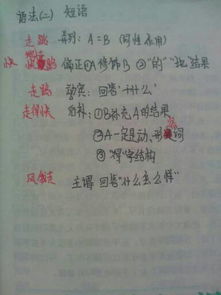偏正短语、述宾短语、述补短语、主谓短语、联合短语的例句分别有哪些
