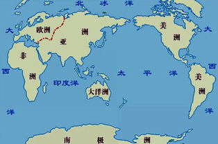 四大洋七大洲
