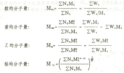 有关重均分子量是多少?