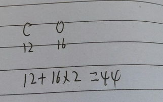 co2的相对分子质量是什么
