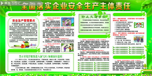 安全生产主体责任
