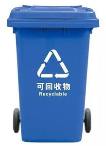 可回收垃圾桶的标志