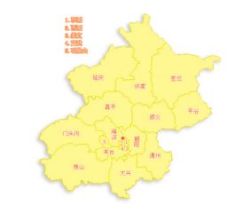 北京有几个区?