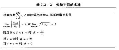 收敛半径的求法
