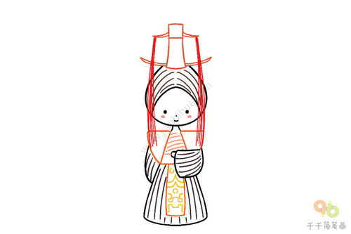 怎么画古代人显得漂亮?