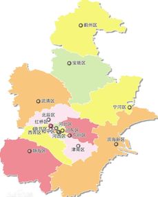 天津行政区划
