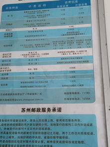 邮政快递的收费标准