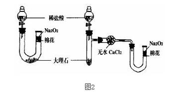 过氧化钠和二氧化碳反应
