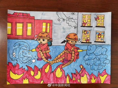消防题材的绘画作品有哪些?