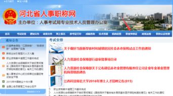 河北省职称信息管理系统官网登录地址