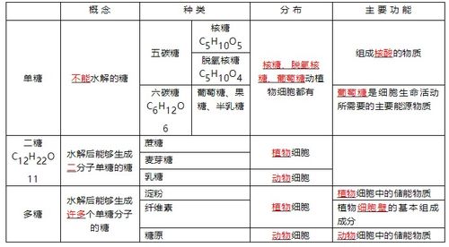 枸杞单糖和多糖的区别，单糖和多糖的区别结构式